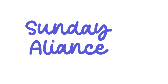 Sunday Aliance Font Download