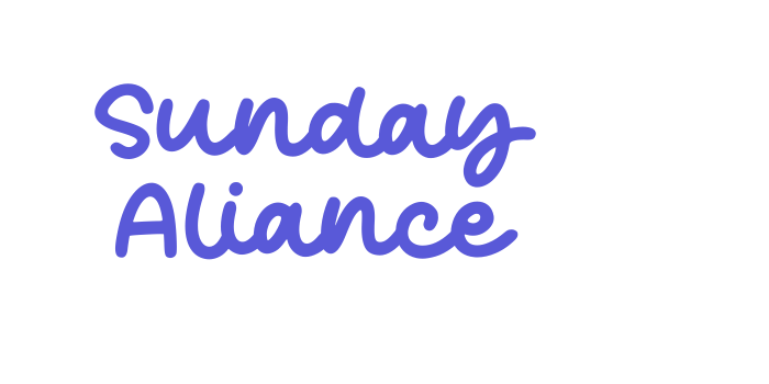 Sunday Aliance Font