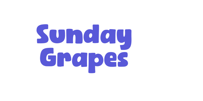 Sunday Grapes Font Download