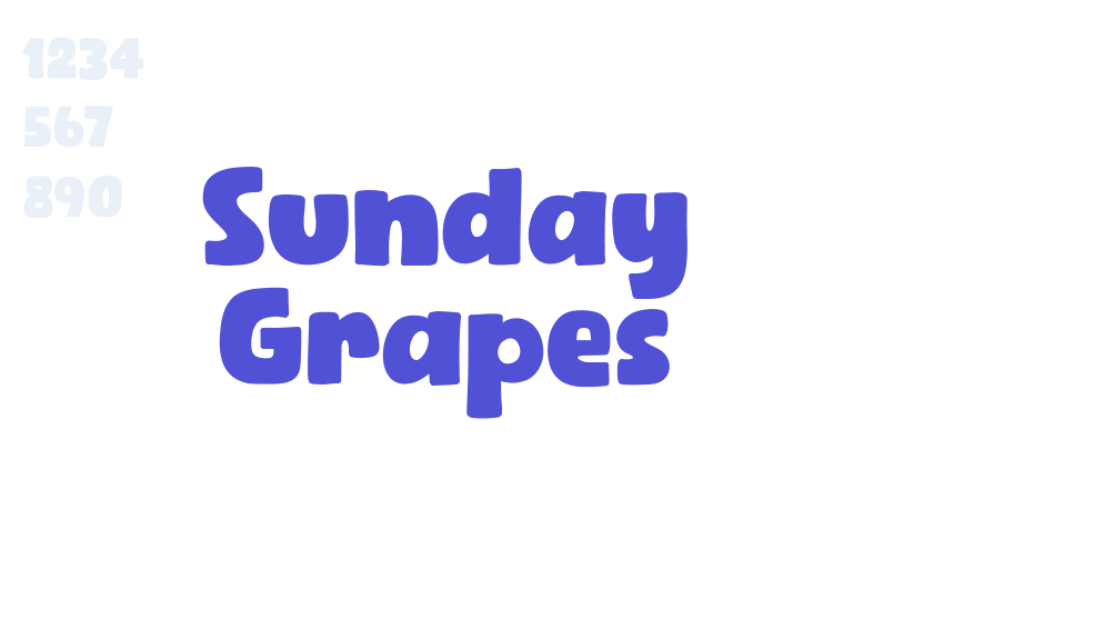 Sunday Grapes-font-download