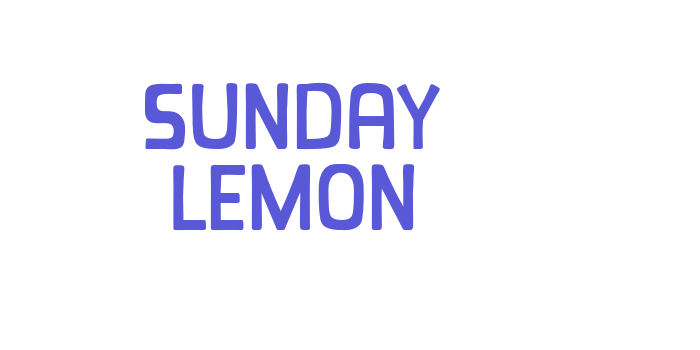 Sunday Lemon Font Download