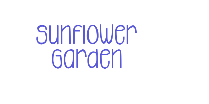 Sunflower Garden Font Download