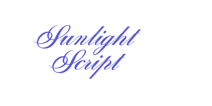 Sunlight Script Font Download