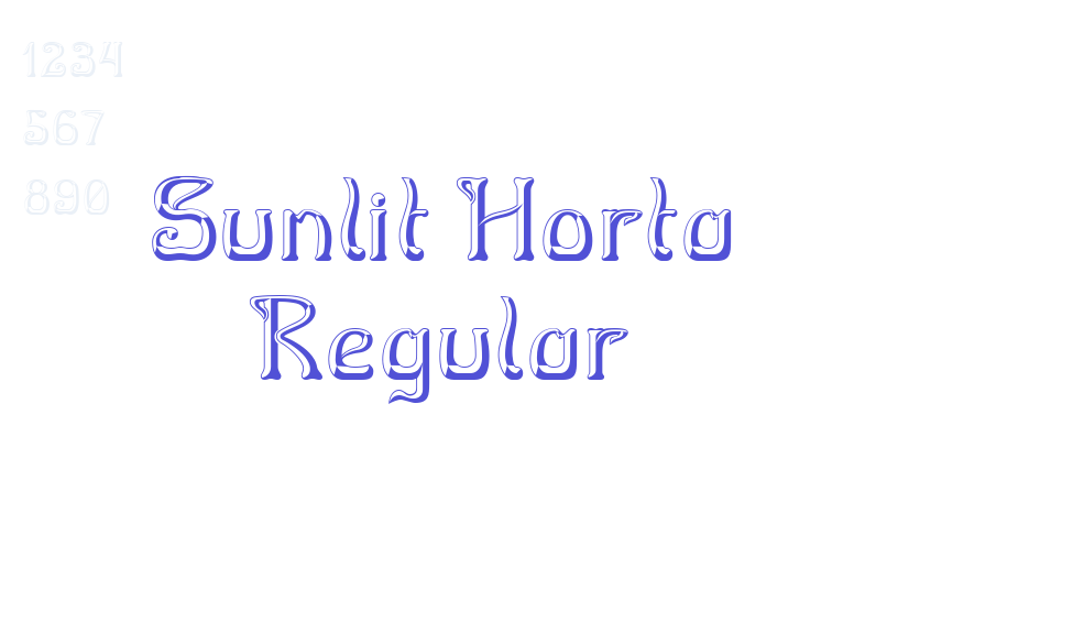 Sunlit Horta Regular-font-download