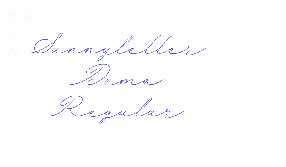 Sunnyletter Demo Regular-font-download