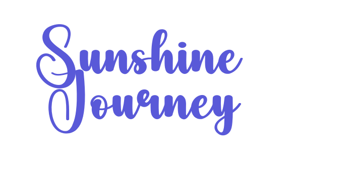 Sunshine Journey Font