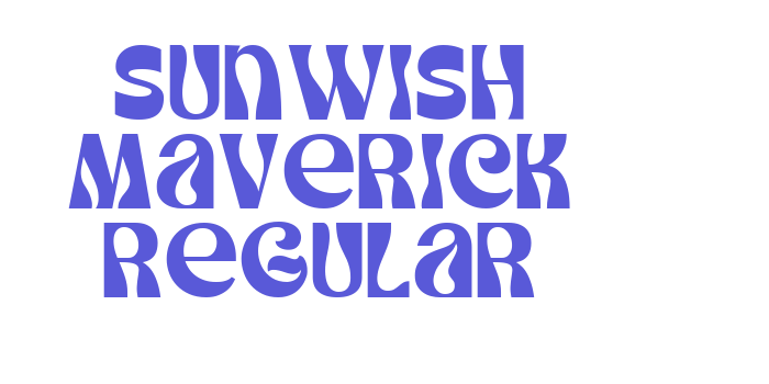 Sunwish Maverick Regular Font Download