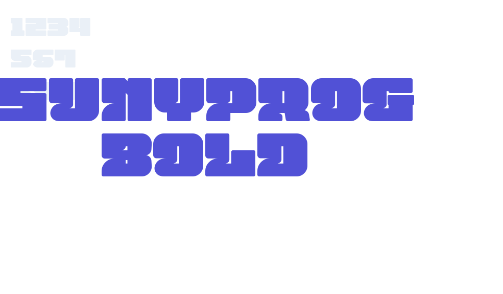 Sunyprog Bold-font-download