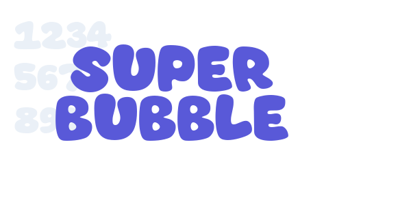 Super Bubble font free