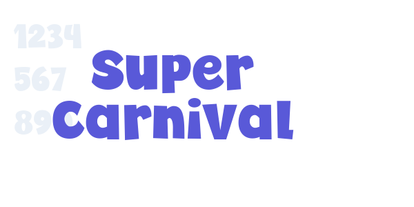 Super Carnival font free