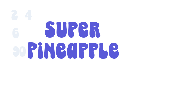 Super Pineapple font free