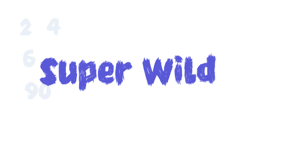 Super Wild font free