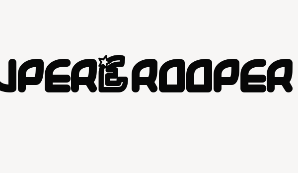 SuperTrooper Font