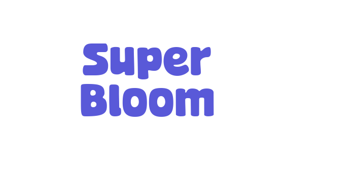 Super Bloom Font Download