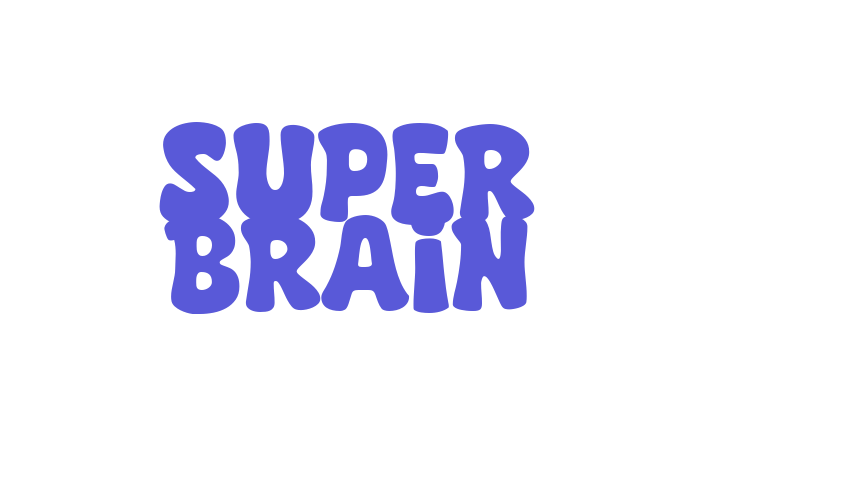 Super Brain Font Download