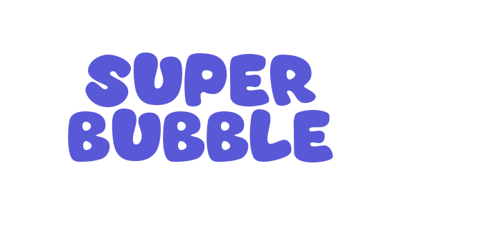 Super Bubble Font Download