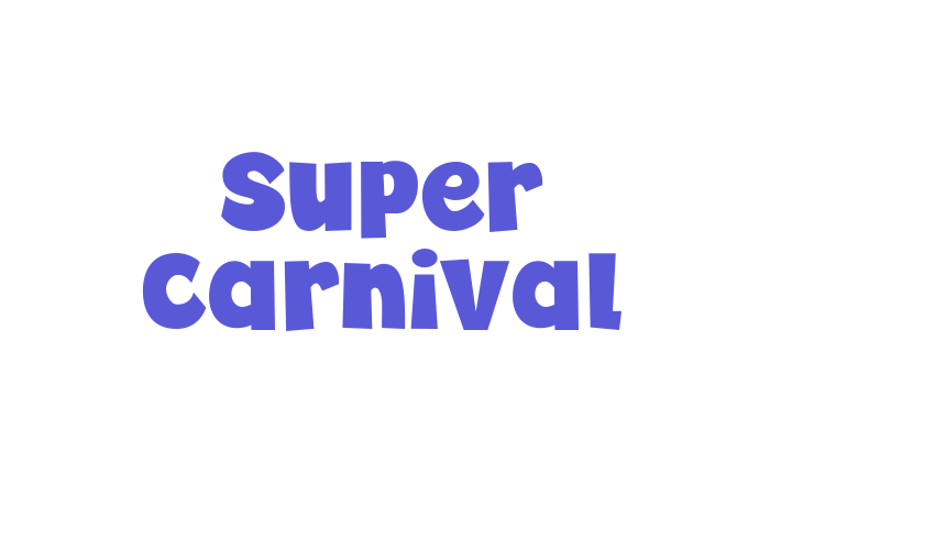 Super Carnival Font