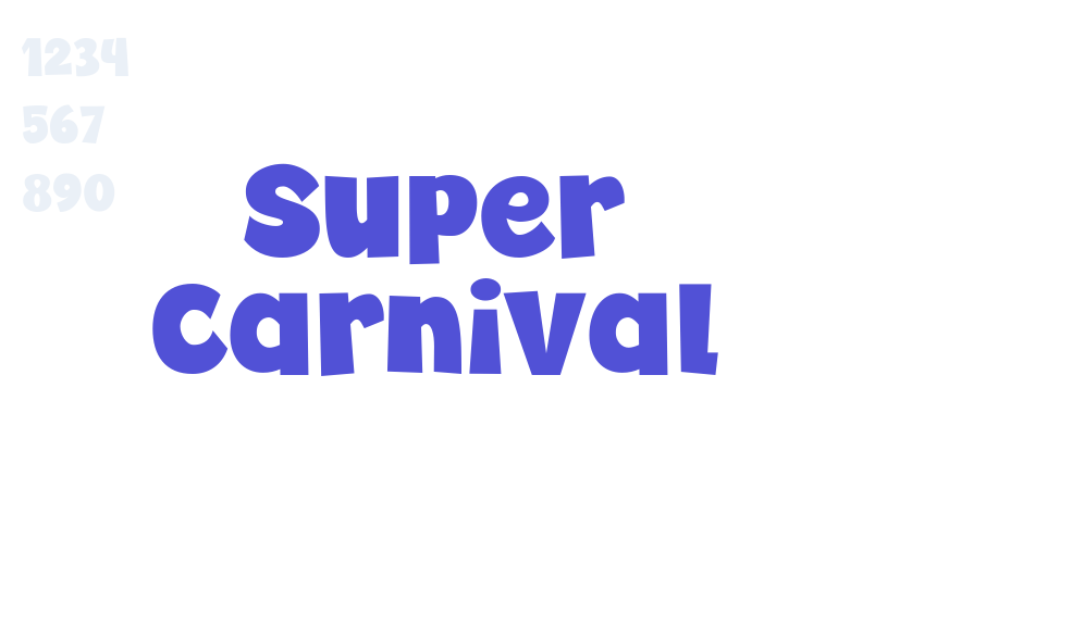 Super Carnival-font-download