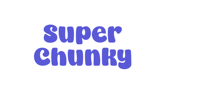 Super Chunky Font Download