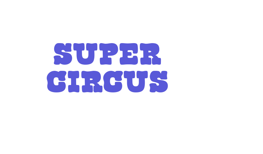 Super Circus Font Download