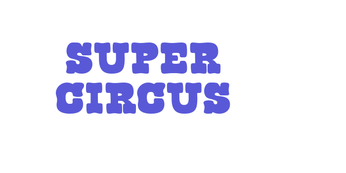 Super Circus Font Download