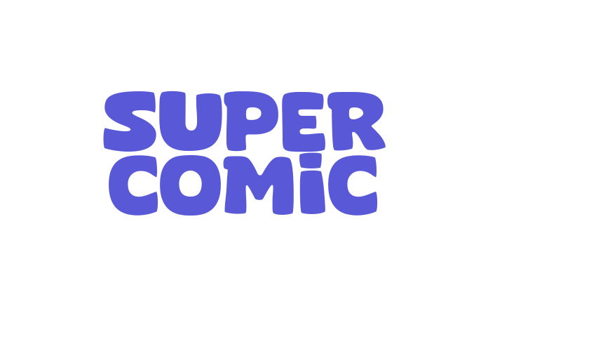 Super Comic Font