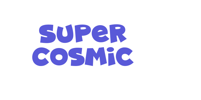 Super Cosmic Font Download