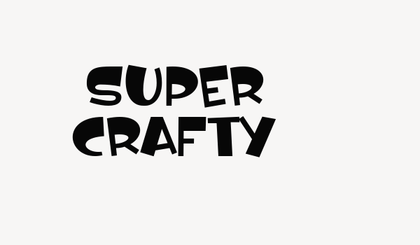 Super Crafty Font