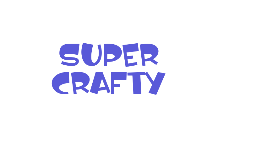 Super Crafty Font