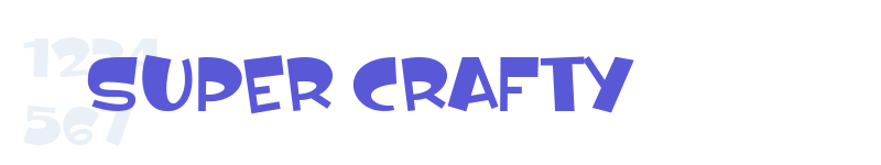 Super Crafty-related font