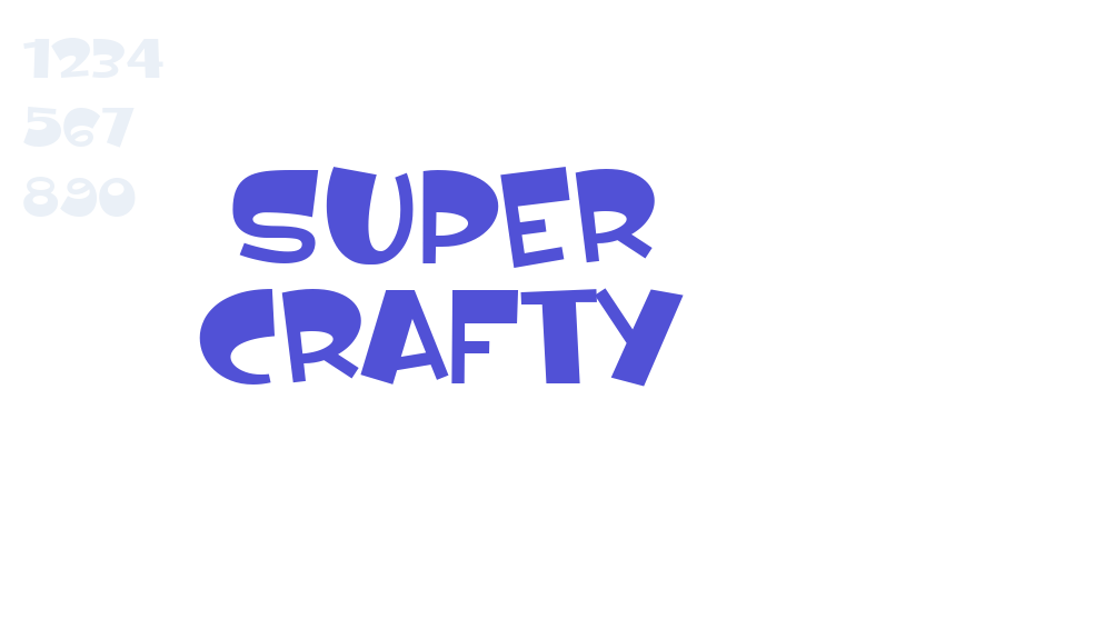 Super Crafty-font-download