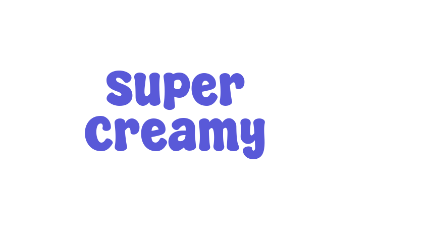 Super Creamy Font Download