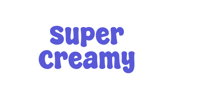 Super Creamy Font Download