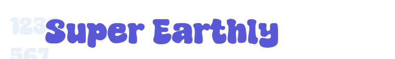 Super Earthly font