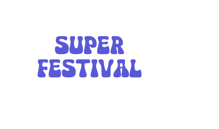 Super Festival Font Download