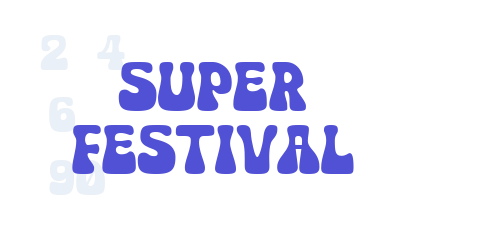 Super Festival-font-download