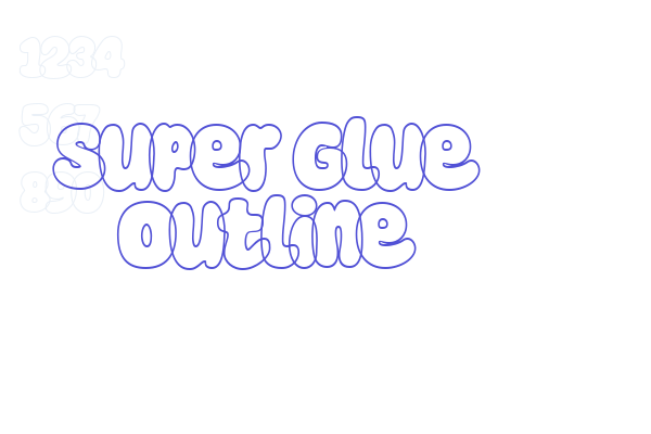 Super Glue Outline