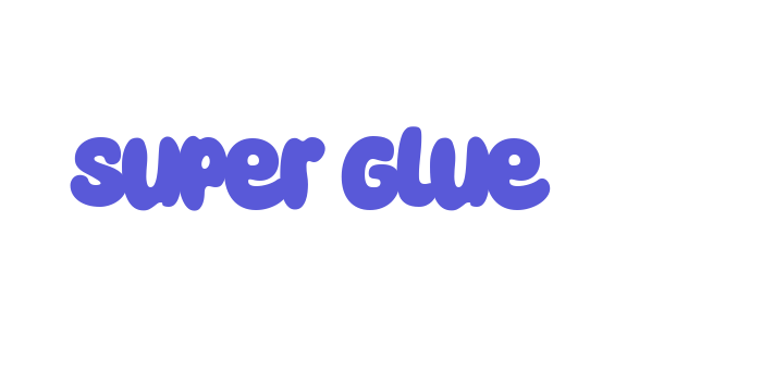 Super Glue Font Download