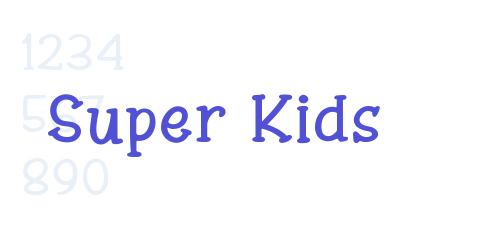 Super Kids-font-download