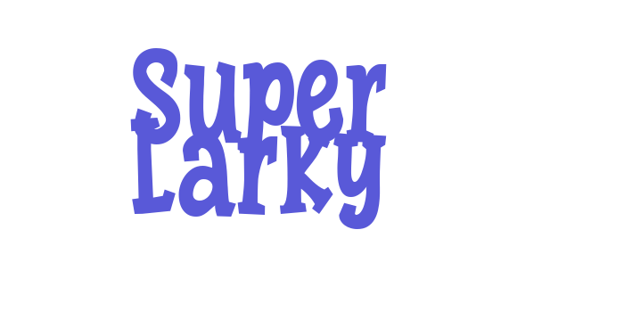 Super Larky Font Download