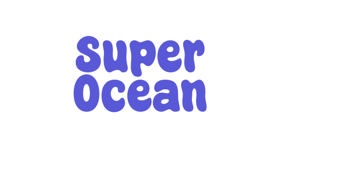 Super Ocean Font Download