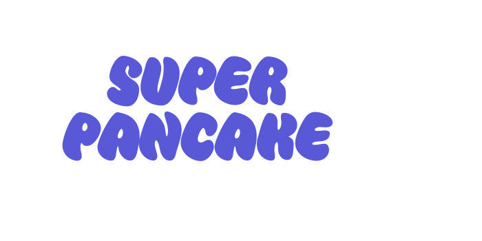 Super Pancake Font Download