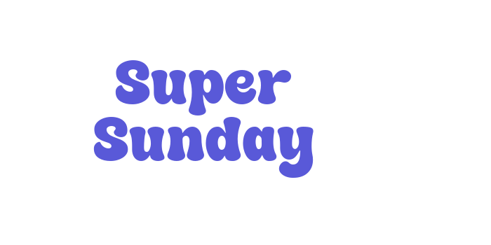 Super Sunday Font Download