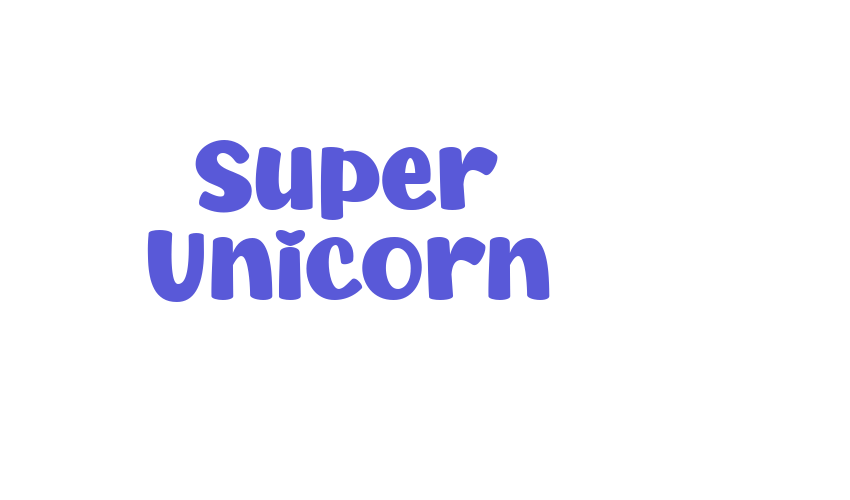 Super Unicorn Font Download