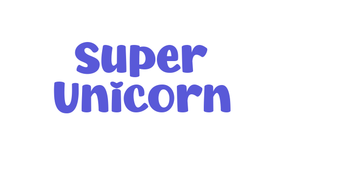 Super Unicorn Font Download