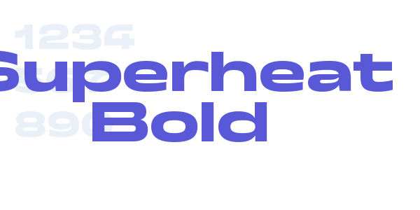 Superheat Bold font free