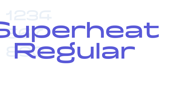 Superheat Regular font free