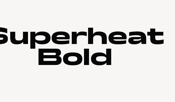 Superheat Bold Font