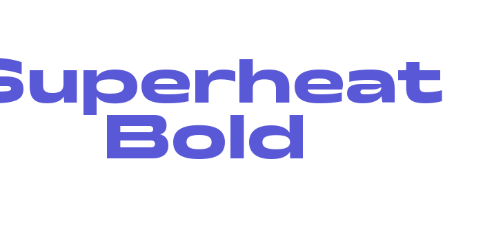 Superheat Bold Font Download