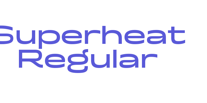 Superheat Regular Font Download